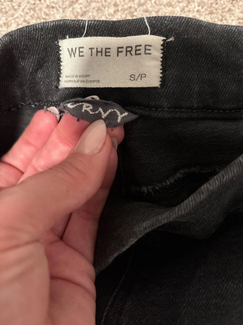 Free People comfortable black